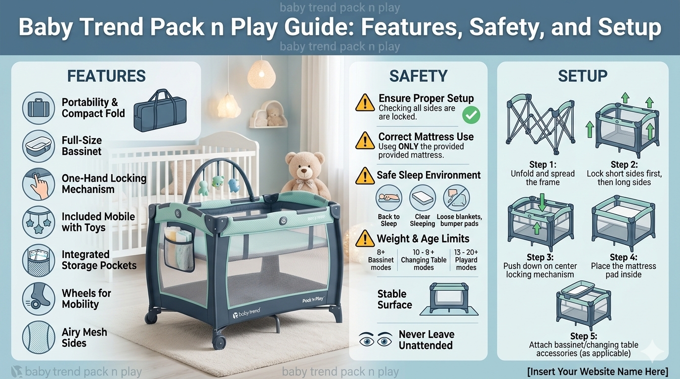 baby trend pack n play
